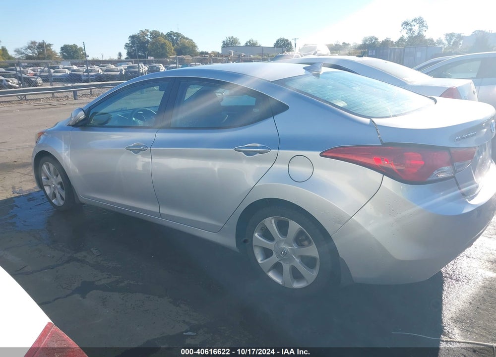 2012 HYUNDAI ELANTRA LIMITED (ULSAN PLANT) VIN: KMHDH4AE3CU273745