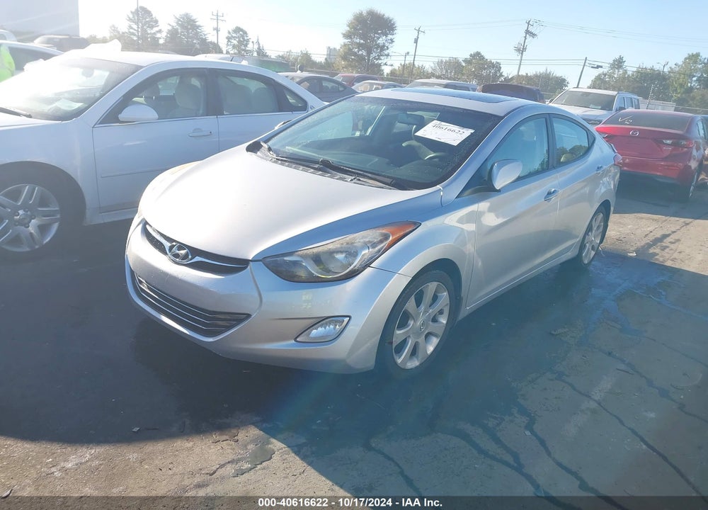 2012 HYUNDAI ELANTRA LIMITED (ULSAN PLANT) VIN: KMHDH4AE3CU273745