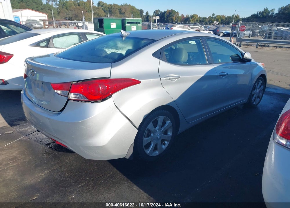 2012 HYUNDAI ELANTRA LIMITED (ULSAN PLANT) VIN: KMHDH4AE3CU273745