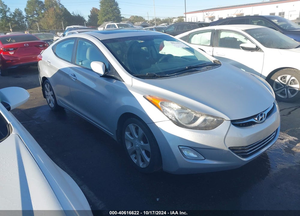 2012 HYUNDAI ELANTRA LIMITED (ULSAN PLANT) VIN: KMHDH4AE3CU273745