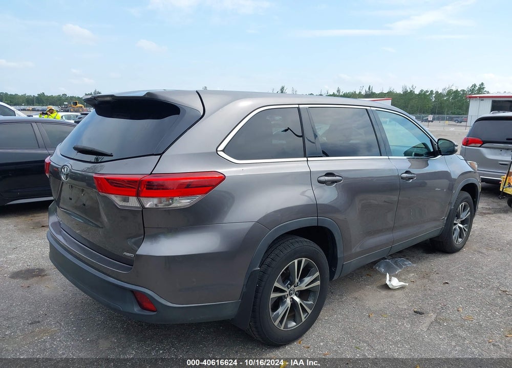 2019 TOYOTA HIGHLANDER LE VIN: 5TDBZRFHXKS972253