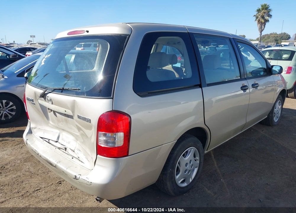 2001 MAZDA MPV DX/ES/LX VIN: JM3LW28G310174355