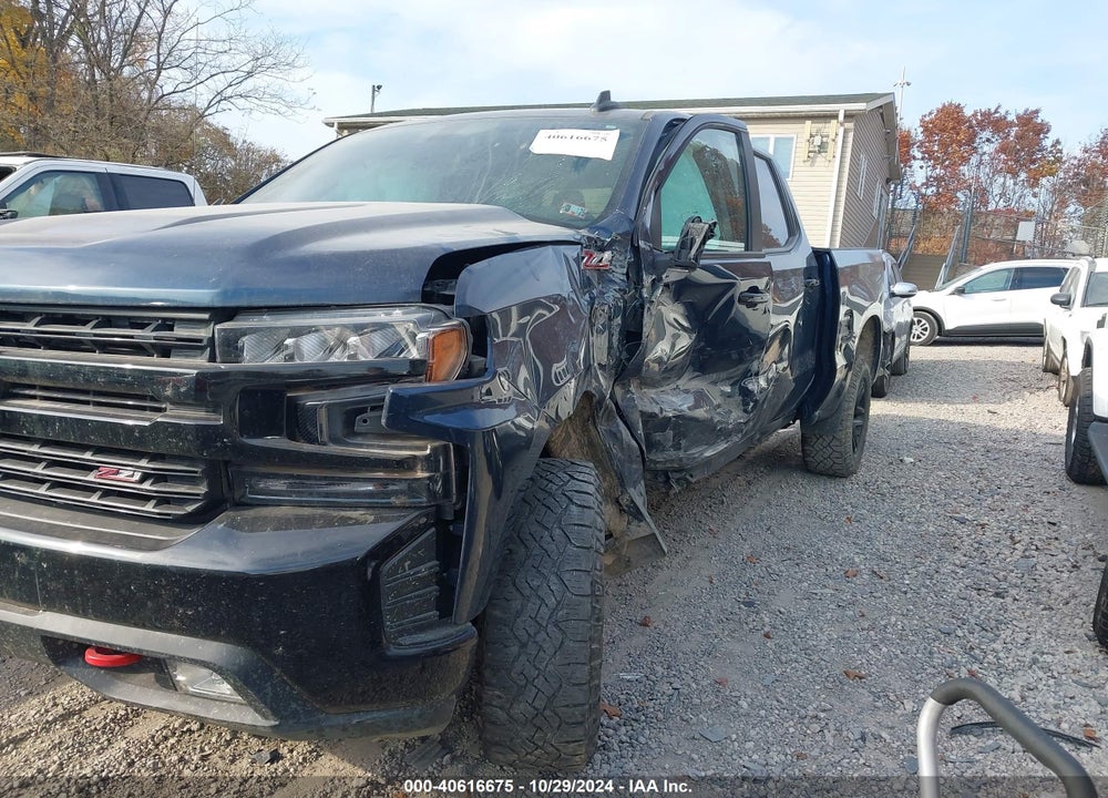 2020 CHEVROLET SILVERADO 1500 4WD SHORT BED LT TRAIL BOSS VIN: 1GCPYFED6LZ180879