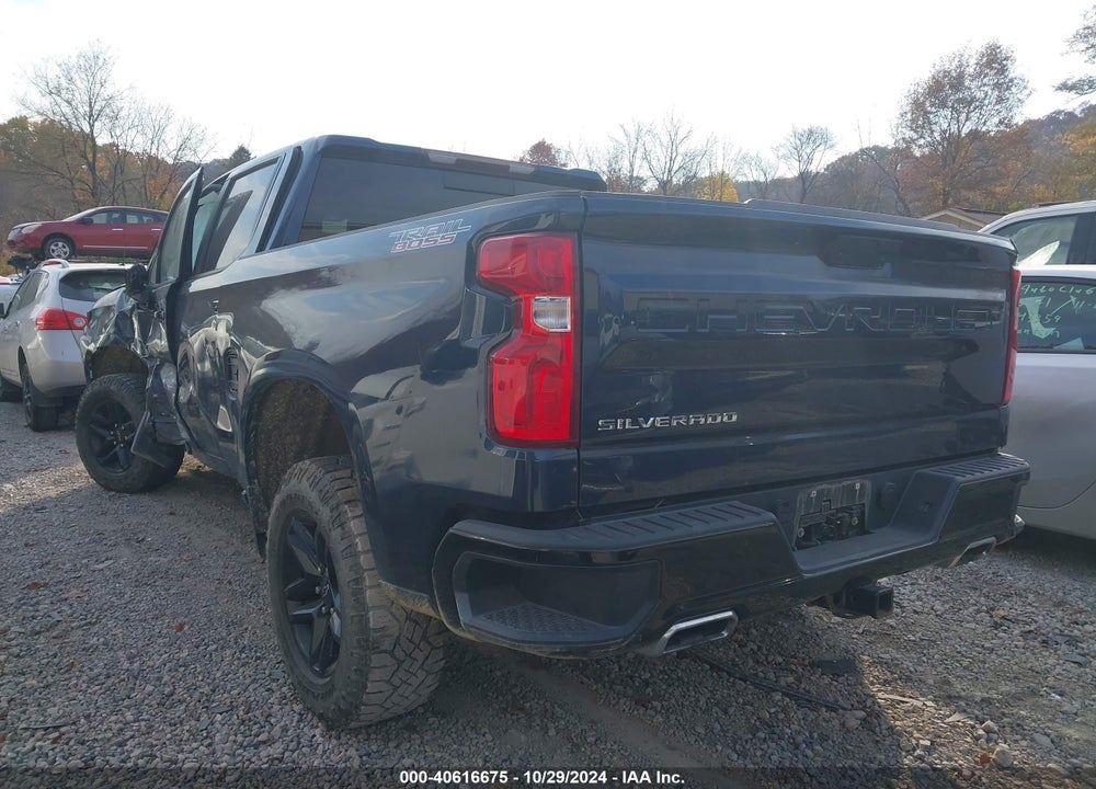 2020 CHEVROLET SILVERADO 1500 4WD SHORT BED LT TRAIL BOSS VIN: 1GCPYFED6LZ180879