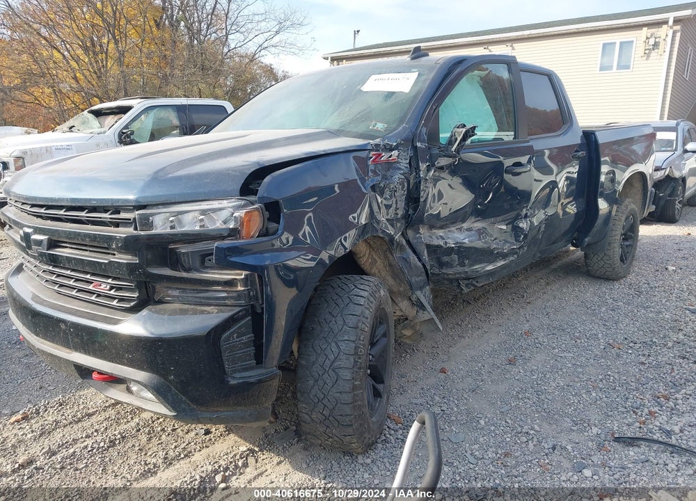 2020 CHEVROLET SILVERADO 1500 4WD SHORT BED LT TRAIL BOSS VIN: 1GCPYFED6LZ180879