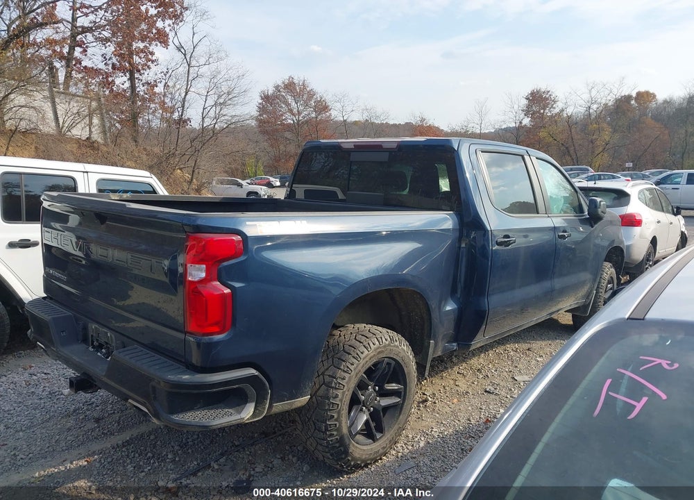 2020 CHEVROLET SILVERADO 1500 4WD SHORT BED LT TRAIL BOSS VIN: 1GCPYFED6LZ180879
