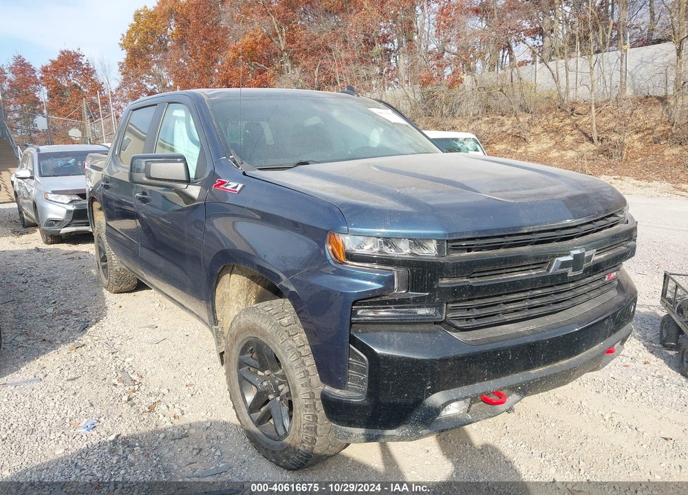 2020 CHEVROLET SILVERADO 1500 4WD SHORT BED LT TRAIL BOSS VIN: 1GCPYFED6LZ180879