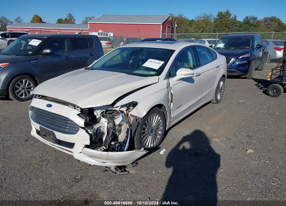2014 FORD FUSION HYBRID TITANIUM VIN: 3FA6P0RU6ER224995