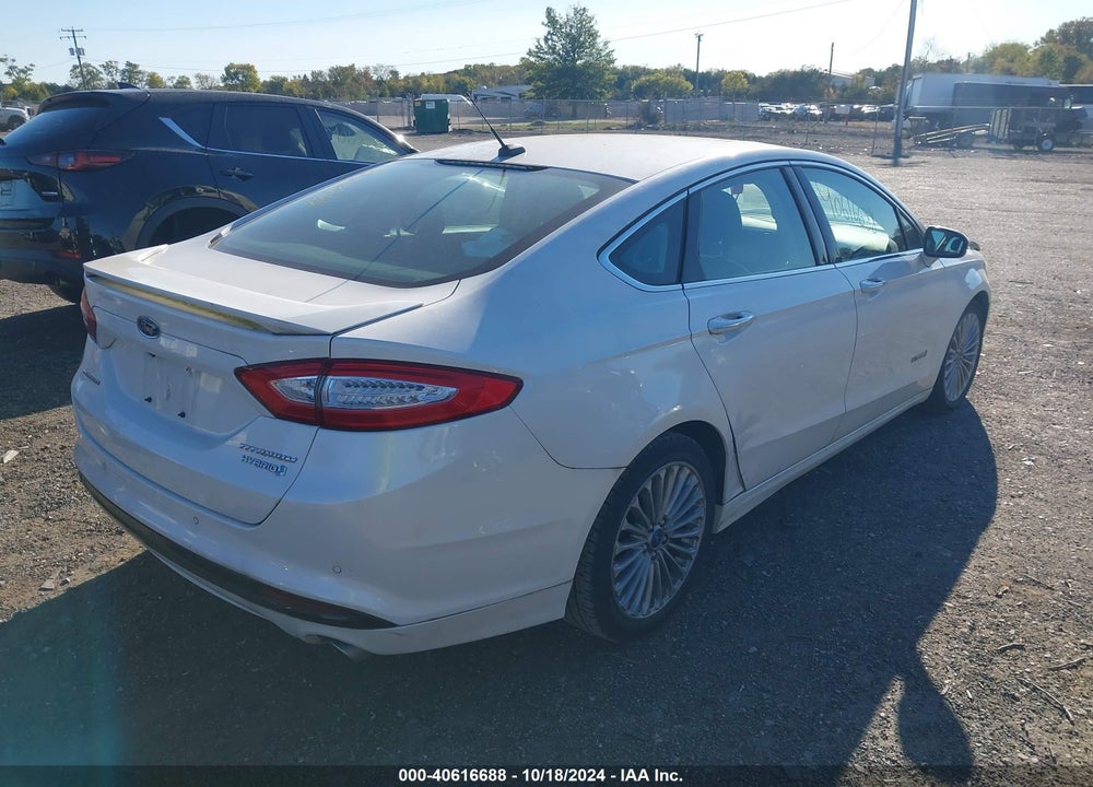 2014 FORD FUSION HYBRID TITANIUM VIN: 3FA6P0RU6ER224995
