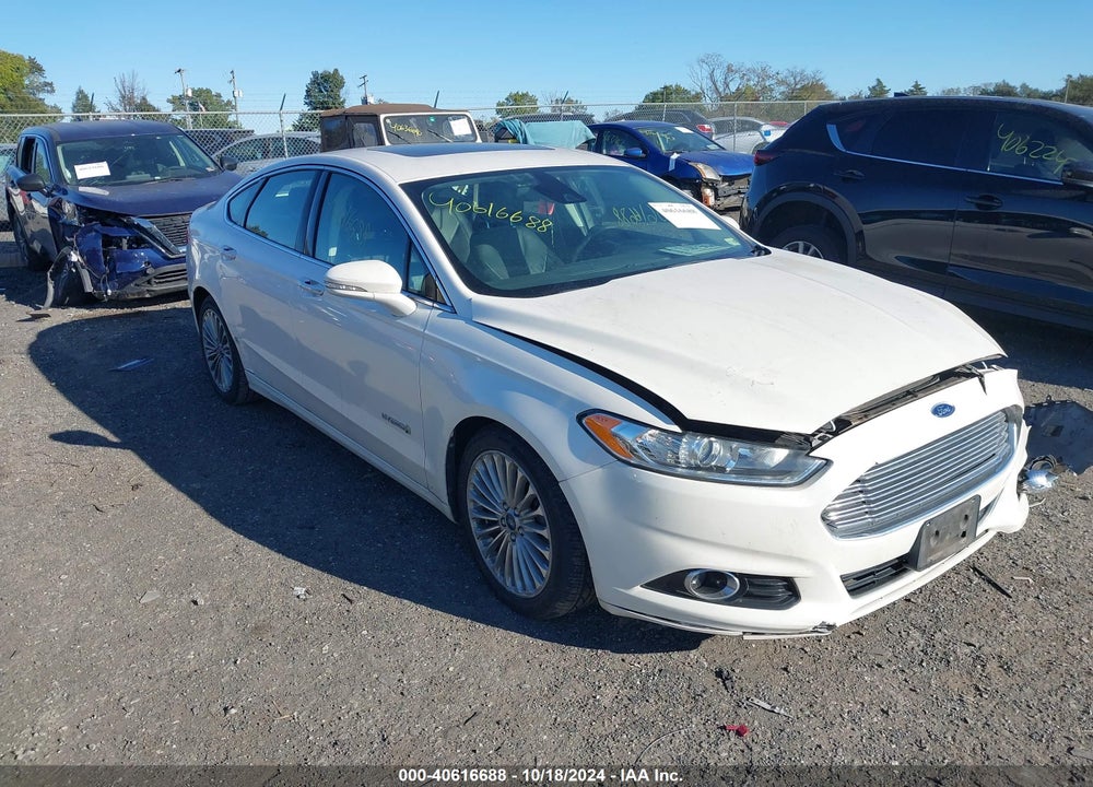 2014 FORD FUSION HYBRID TITANIUM VIN: 3FA6P0RU6ER224995