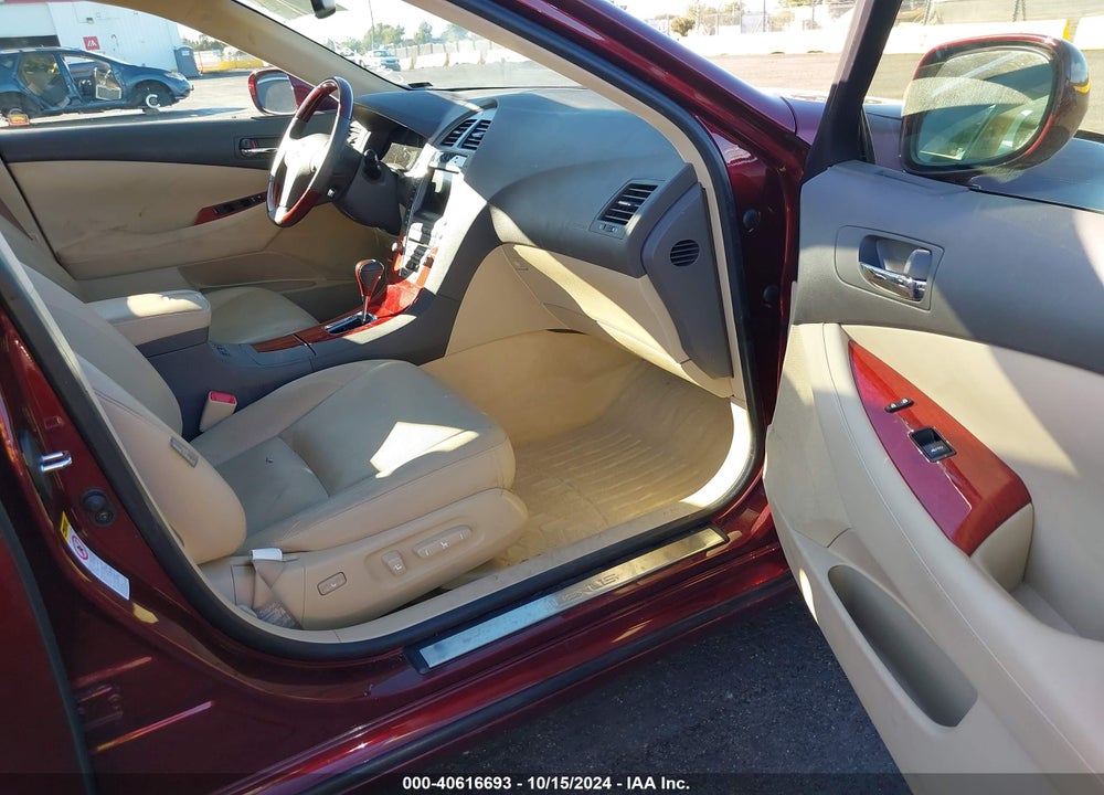 2008 LEXUS ES 350 VIN: JTHBJ46G182269060