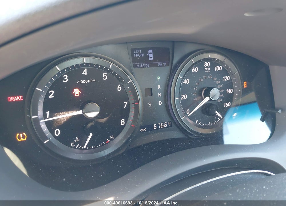 2008 LEXUS ES 350 VIN: JTHBJ46G182269060