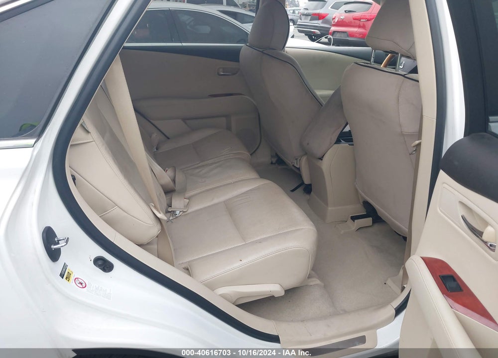 2012 LEXUS RX 350 VIN: 2T2ZK1BA6CC077698