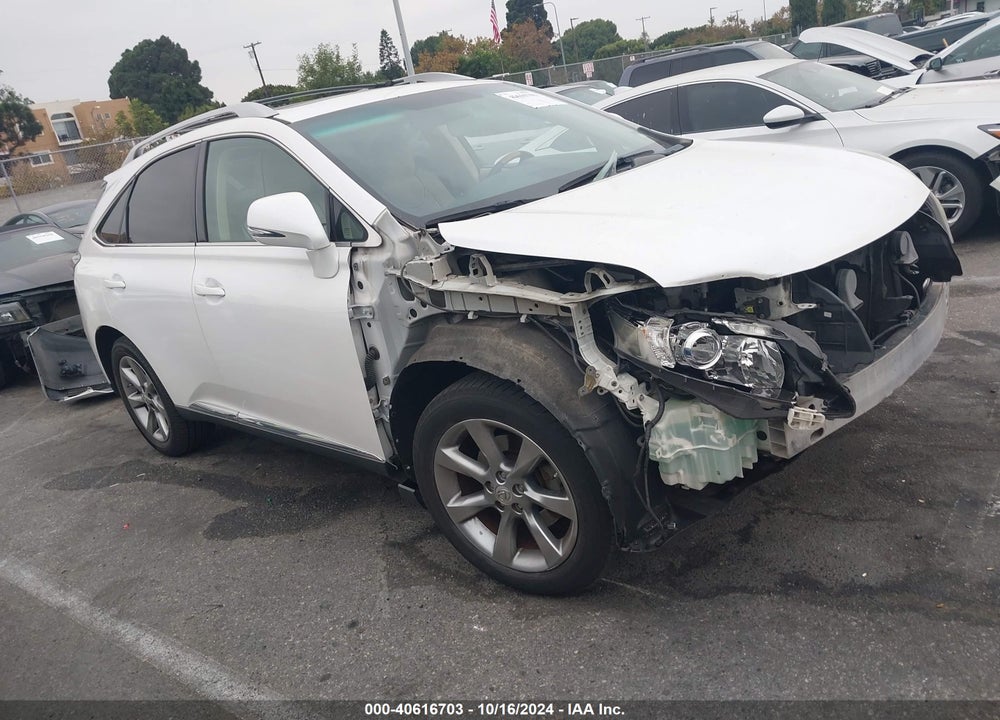 2012 LEXUS RX 350 VIN: 2T2ZK1BA6CC077698