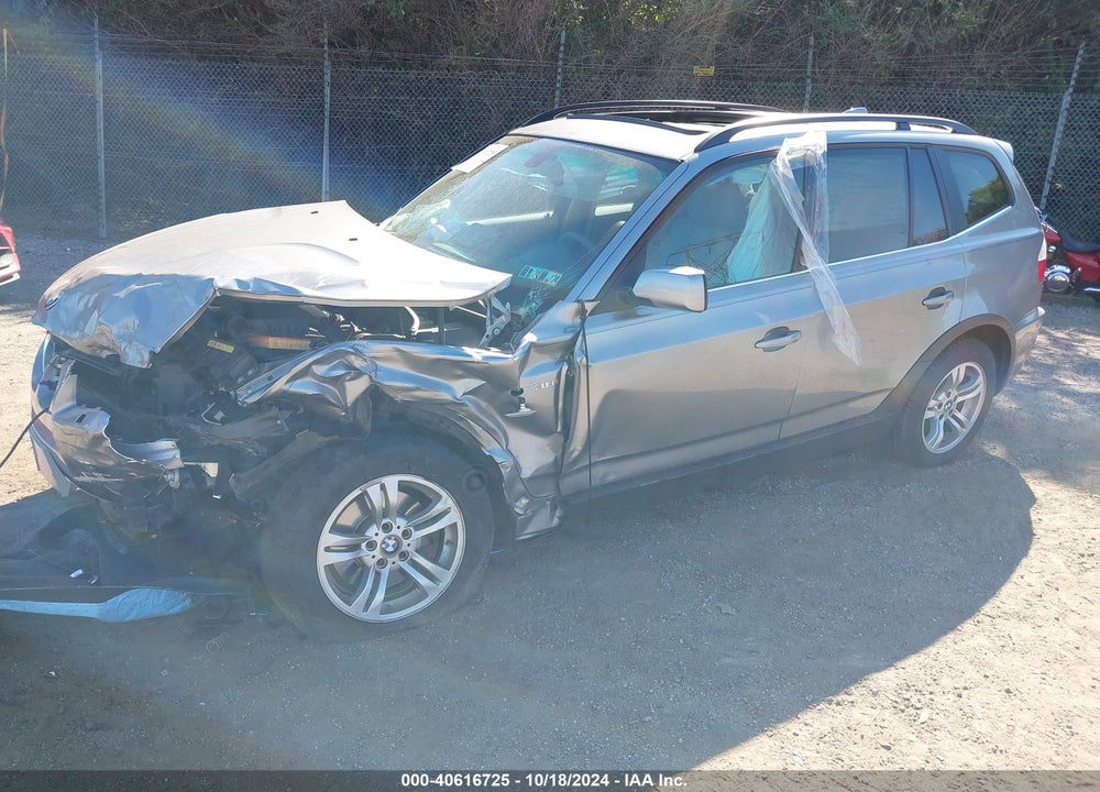 2006 BMW X3 3.0I VIN: WBXPA93436WG87839