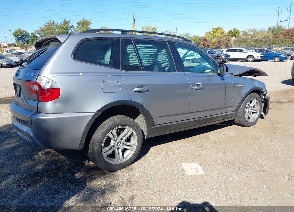 2006 BMW X3 3.0I VIN: WBXPA93436WG87839