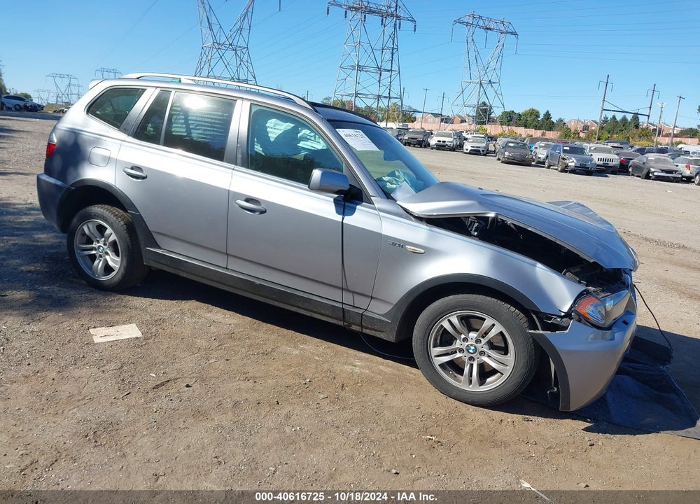 2006 BMW X3 3.0I VIN: WBXPA93436WG87839