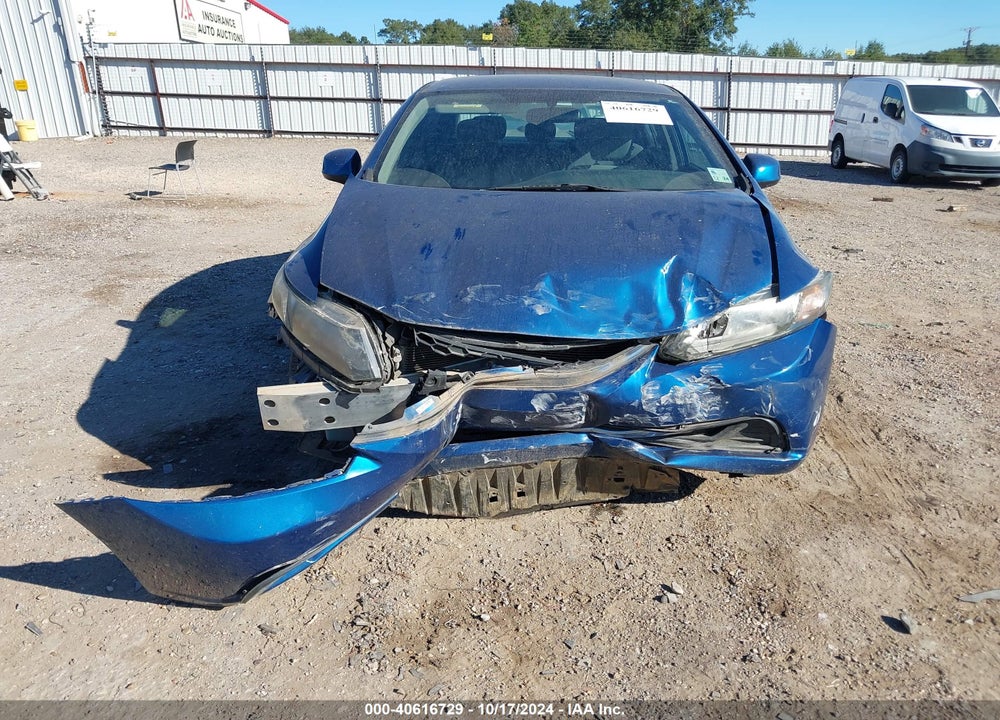 2013 HONDA CIVIC LX VIN: 2HGFB2F59DH563201