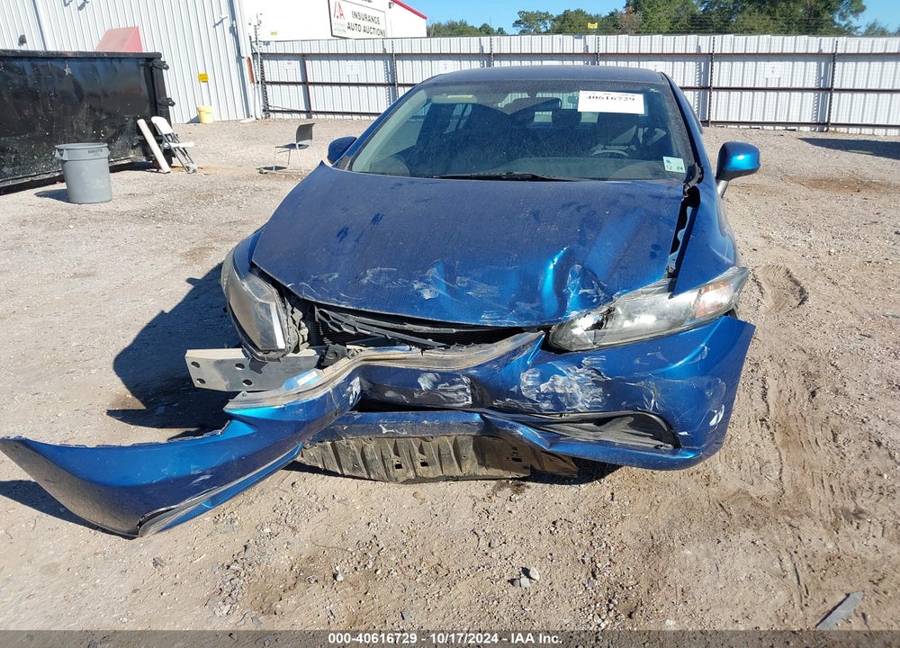2013 HONDA CIVIC LX VIN: 2HGFB2F59DH563201