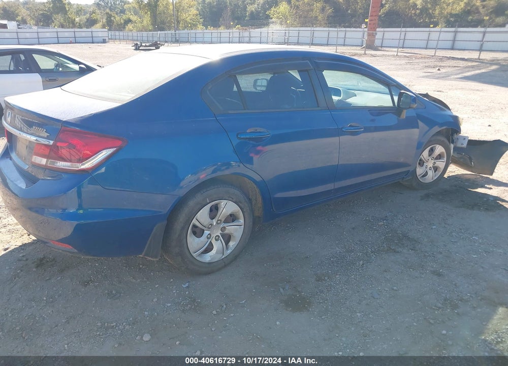 2013 HONDA CIVIC LX VIN: 2HGFB2F59DH563201