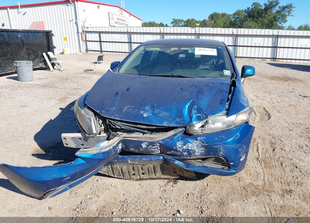 2013 HONDA CIVIC LX VIN: 2HGFB2F59DH563201