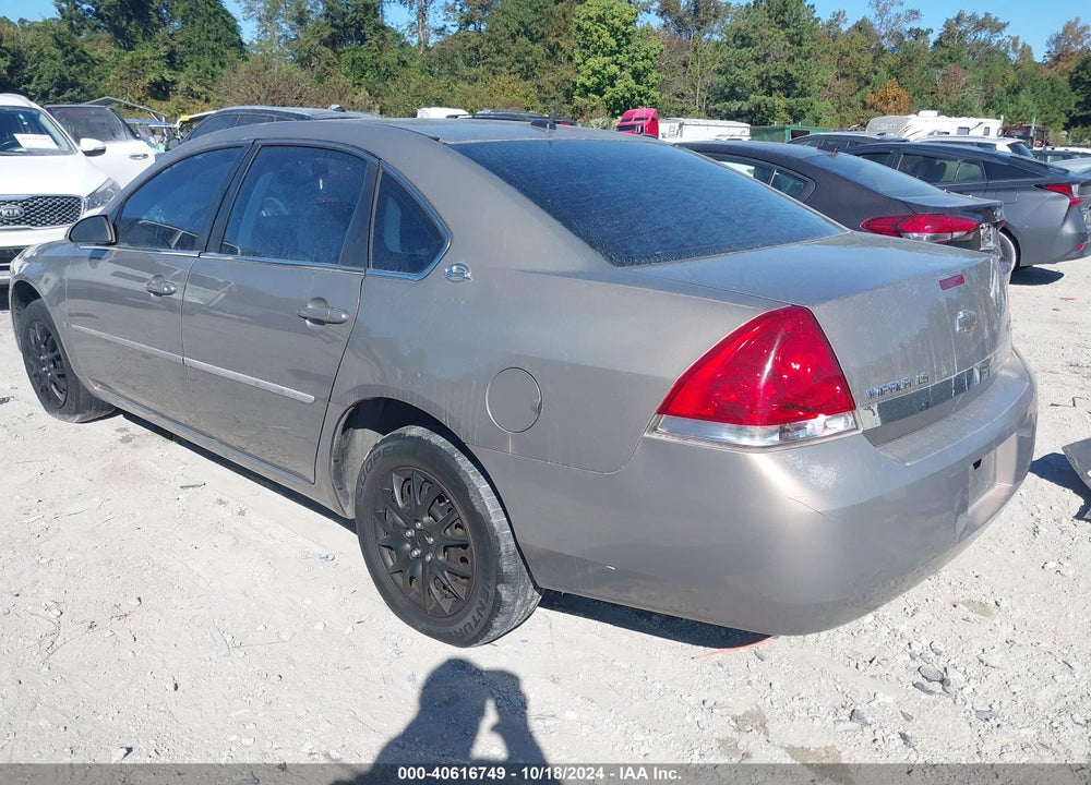 2007 CHEVROLET IMPALA LS VIN: 2G1WB58K179191959