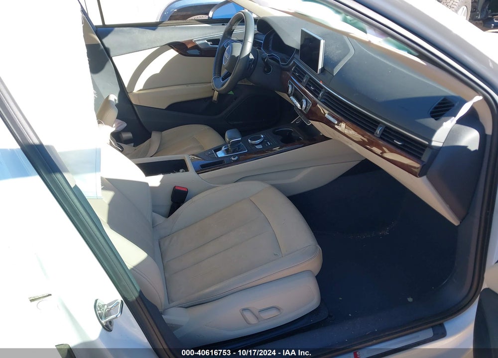 2018 AUDI A4 2.0T PREMIUM/2.0T TECH PREMIUM VIN: WAUENAF46JN020424