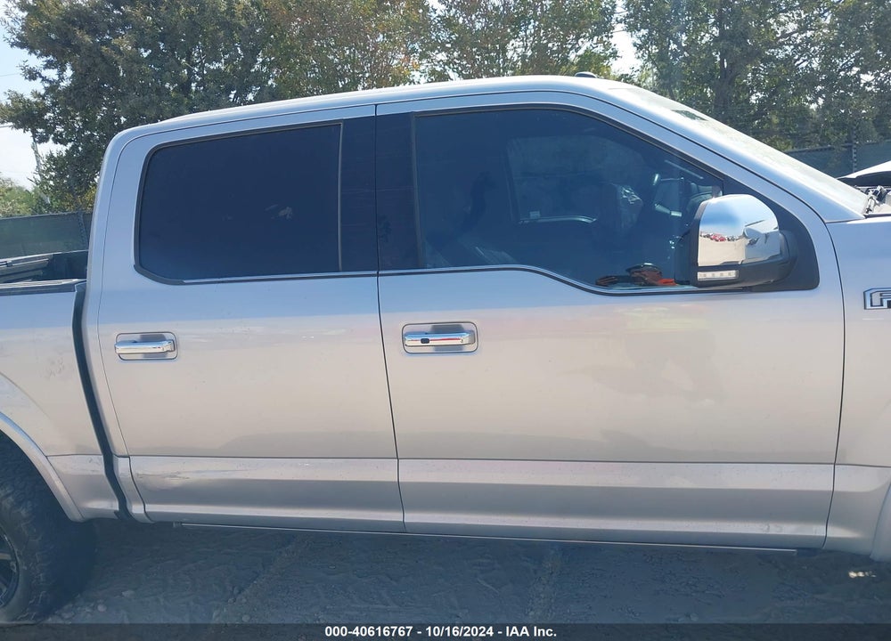 2016 FORD F-150 PLATINUM VIN: 1FTEW1EF4GFB25792