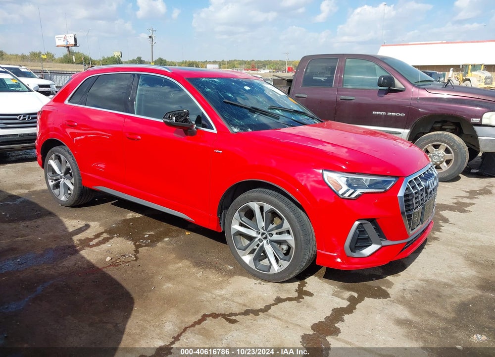 2020 AUDI Q3 PREMIUM PLUS 45 TFSI S LINE QUATTRO TIPTRONIC VIN: WA1EECF38L1088492