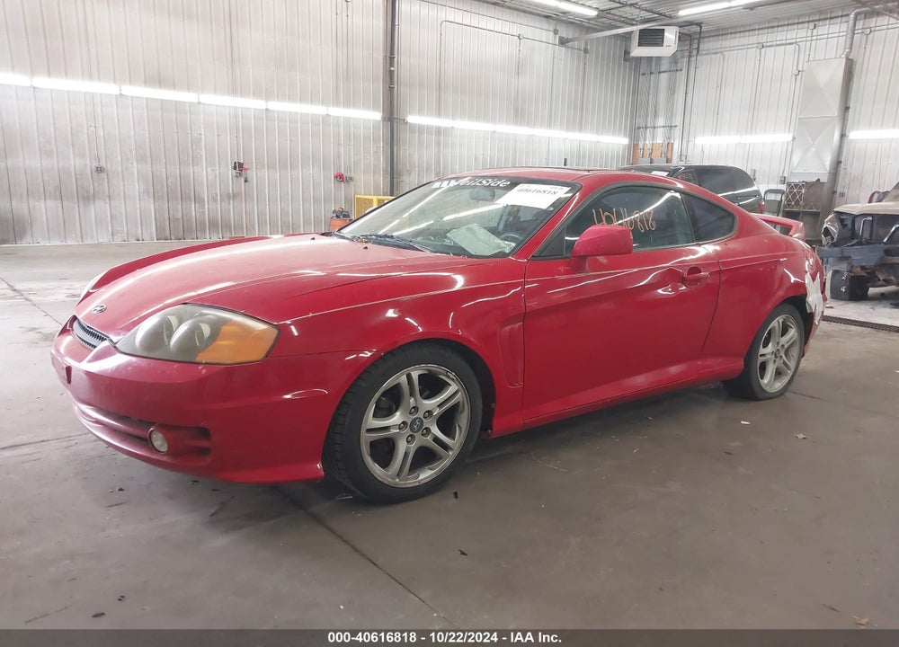 2004 HYUNDAI TIBURON GT V6/GT V6 SPECIAL EDITION VIN: KMHHN65F94U145097