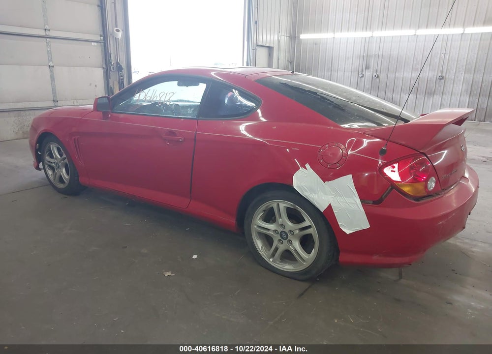 2004 HYUNDAI TIBURON GT V6/GT V6 SPECIAL EDITION VIN: KMHHN65F94U145097