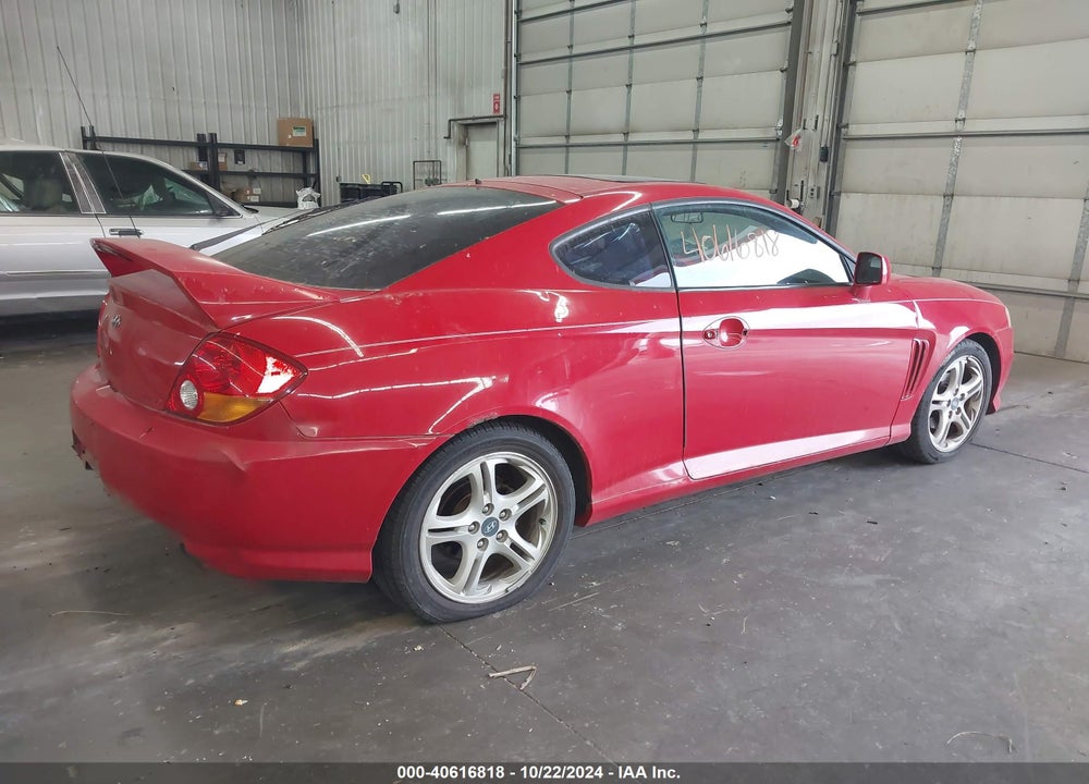 2004 HYUNDAI TIBURON GT V6/GT V6 SPECIAL EDITION VIN: KMHHN65F94U145097