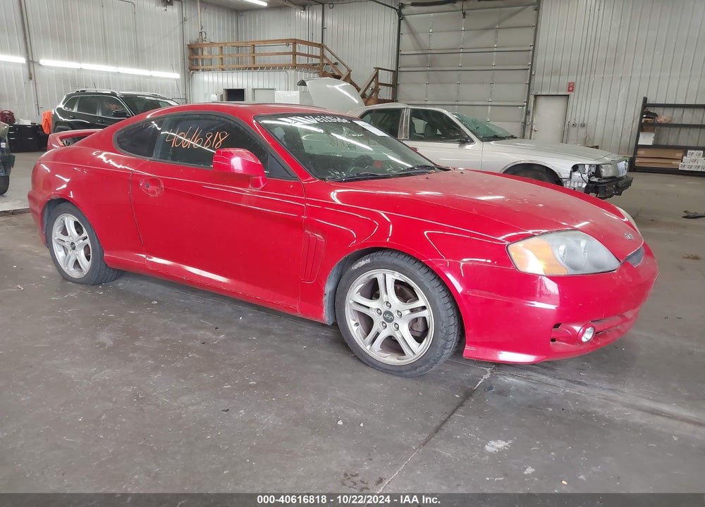 2004 HYUNDAI TIBURON GT V6/GT V6 SPECIAL EDITION VIN: KMHHN65F94U145097