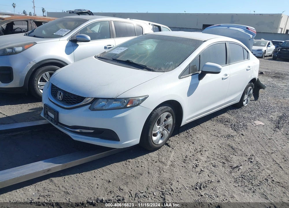 2015 HONDA CIVIC LX VIN: 2HGFB2F56FH558573