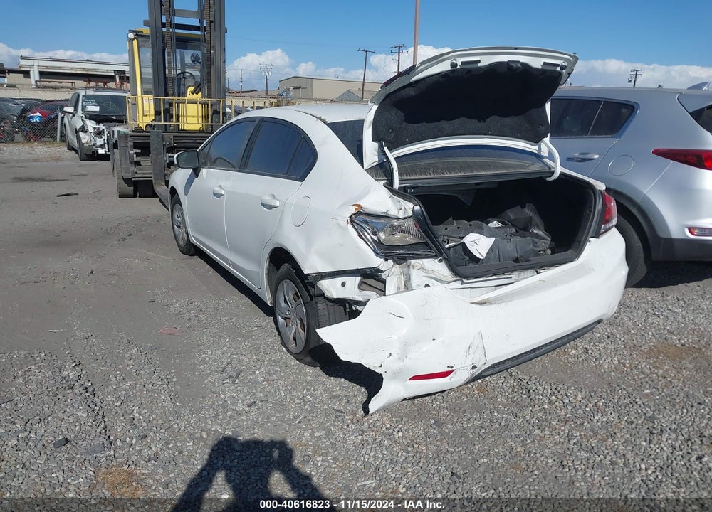 2015 HONDA CIVIC LX VIN: 2HGFB2F56FH558573