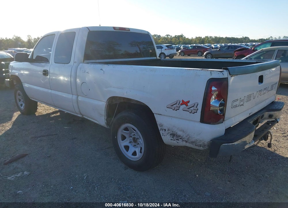2003 CHEVROLET SILVERADO 1500 VIN: 2GCEK19V531324350