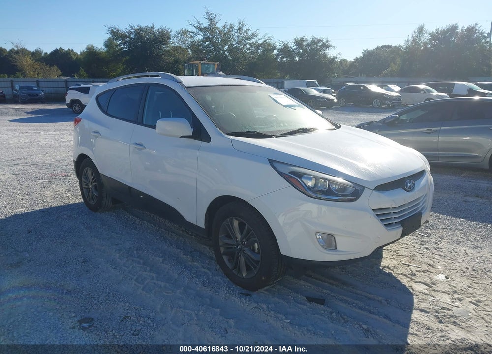 2014 HYUNDAI TUCSON SE VIN: KM8JU3AG1EU903307