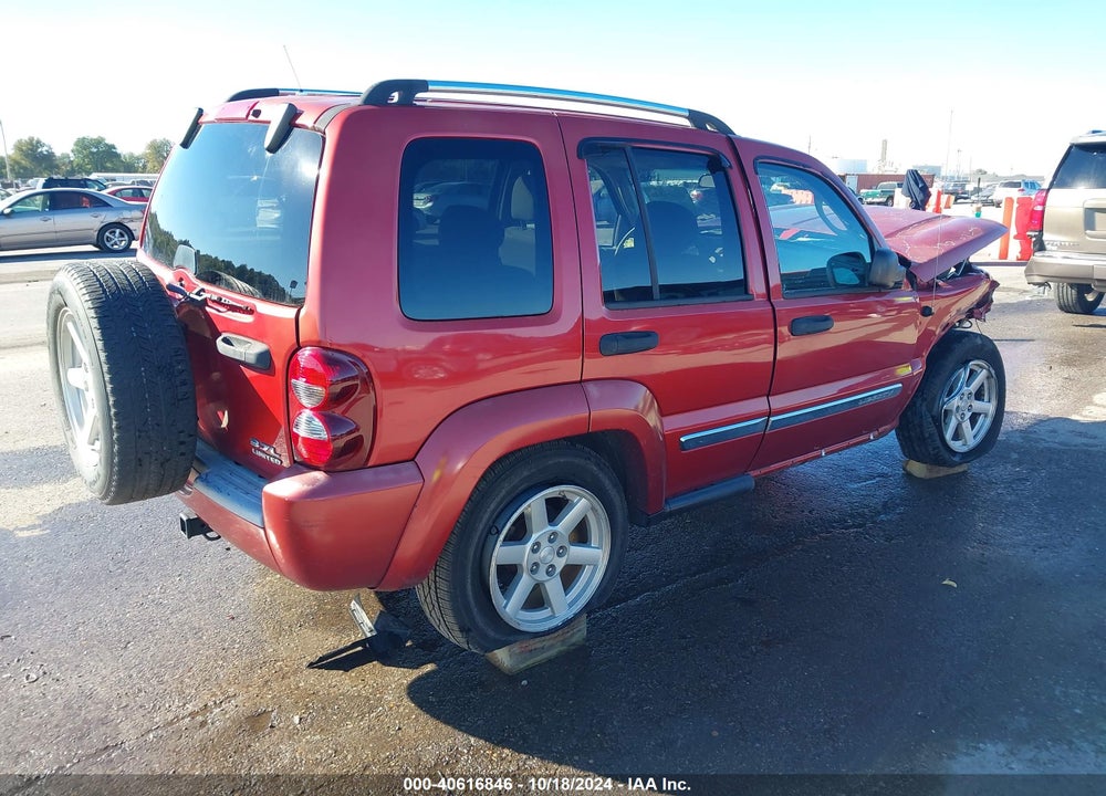 2005 JEEP LIBERTY LIMITED EDITION VIN: 1J4GL58K35W719783