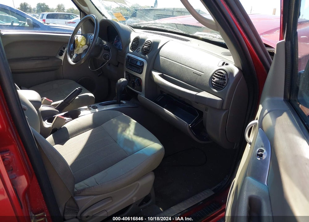 2005 JEEP LIBERTY LIMITED EDITION VIN: 1J4GL58K35W719783
