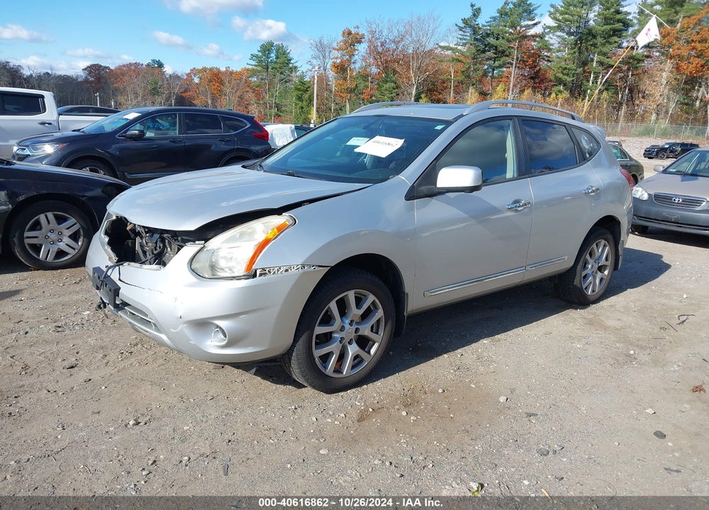 2012 NISSAN ROGUE SV W/SL PKG VIN: JN8AS5MV7CW375410