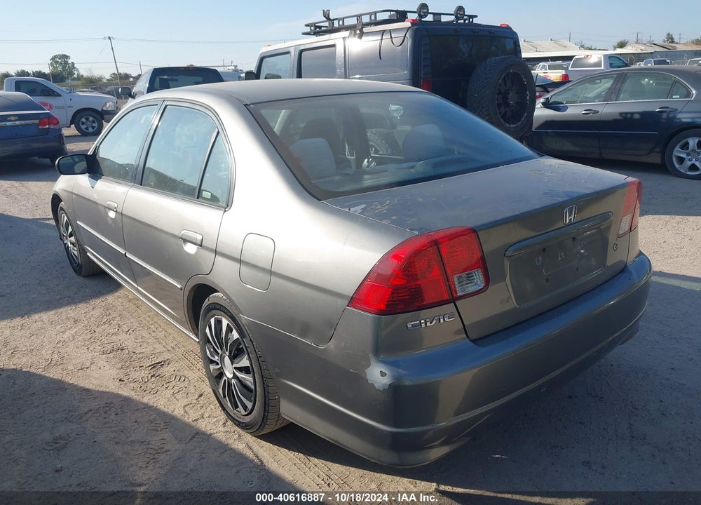2004 HONDA CIVIC LX VIN: 2HGES16524H518493