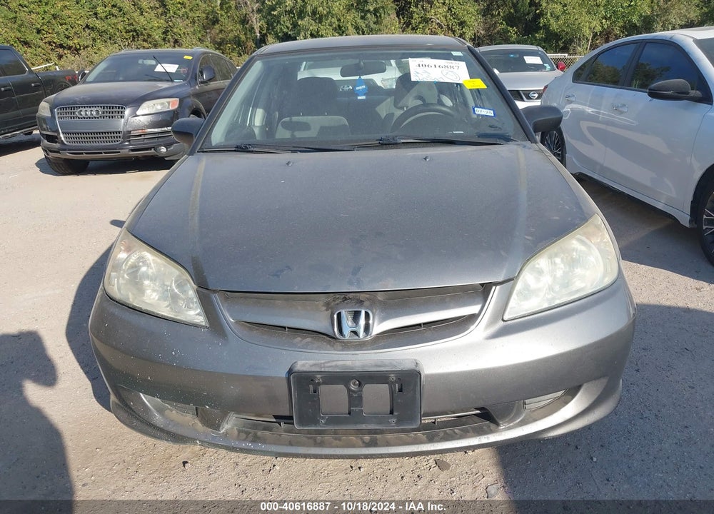 2004 HONDA CIVIC LX VIN: 2HGES16524H518493