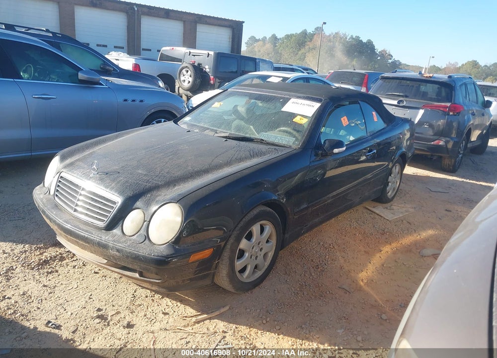 2003 MERCEDES-BENZ CLK 320 VIN: WDBLK65G23T132484