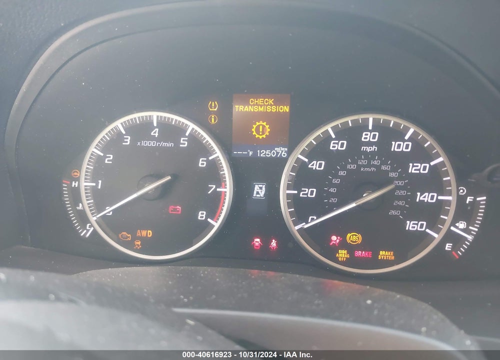 2015 ACURA RDX VIN: 5J8TB4H3XFL009035
