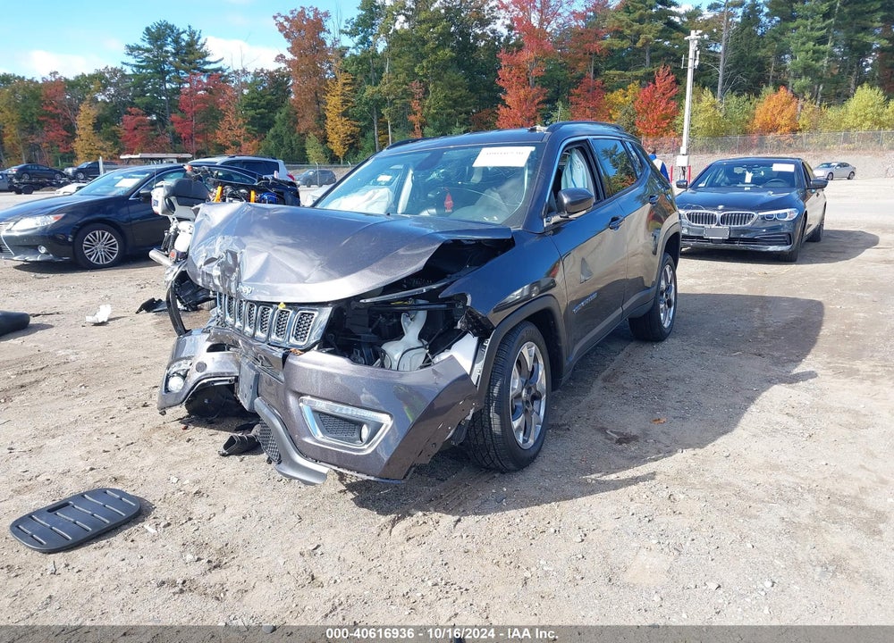 2019 JEEP COMPASS LIMITED 4X4 VIN: 3C4NJDCB2KT618949