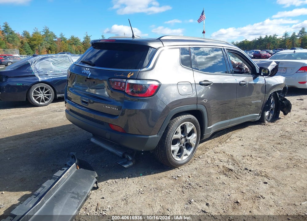 2019 JEEP COMPASS LIMITED 4X4 VIN: 3C4NJDCB2KT618949