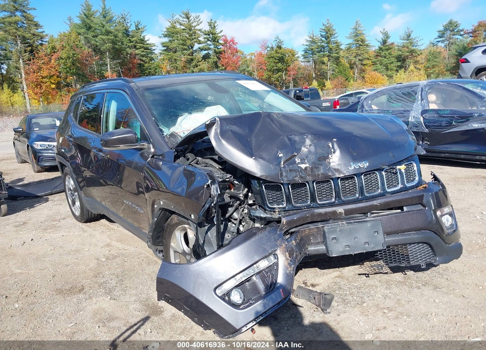 2019 JEEP COMPASS LIMITED 4X4 VIN: 3C4NJDCB2KT618949