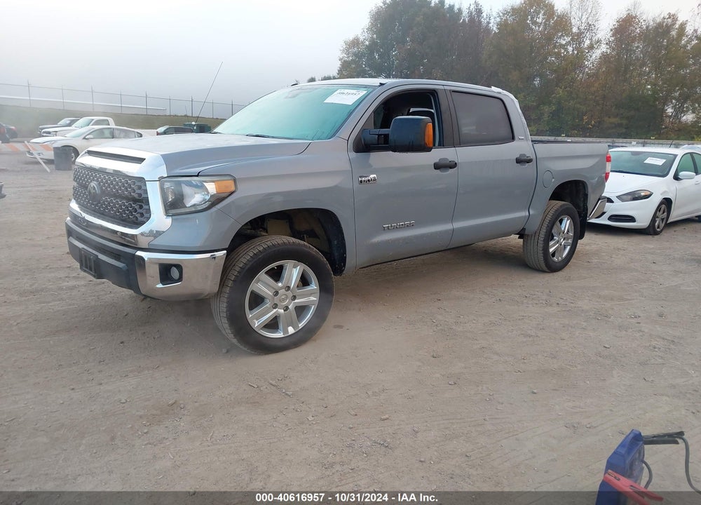 2019 TOYOTA TUNDRA SR5 5.7L V8 VIN: 5TFDW5F17KX856760