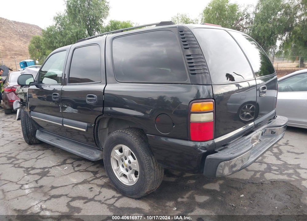 2004 CHEVROLET TAHOE LS VIN: 1GNEC13V24R125584