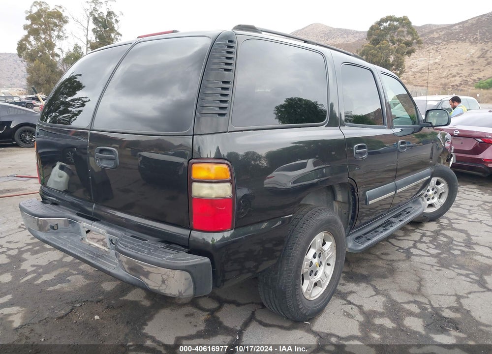 2004 CHEVROLET TAHOE LS VIN: 1GNEC13V24R125584